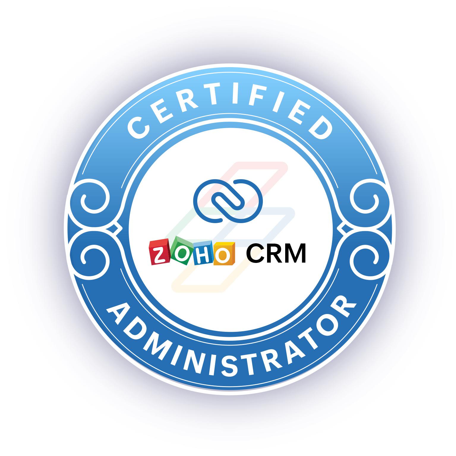 Zoho CRM Badge